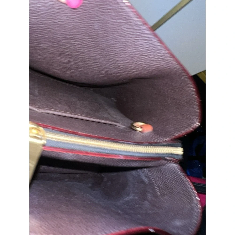 Coach Lora Colorblock Carryall Tote Tan Rust Gold Brass 89087 Bag Purse